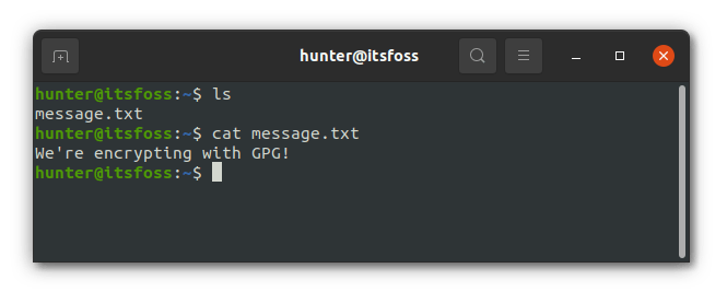 手把手指导：在 Linux 上使用 GPG 加解密文件