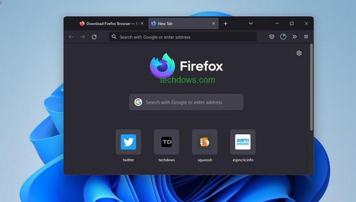 Mozilla为Firefox 97引入Windows 11样式的滚动条