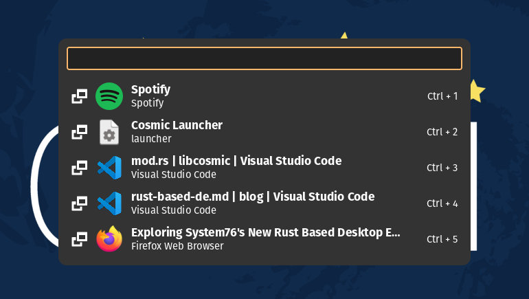 前瞻：看一看 System76 基于 Rust 的新桌面环境