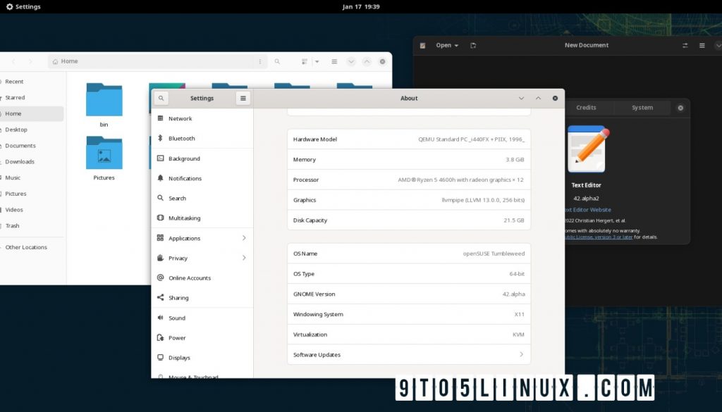 GNOME 42 桌面环境现在可用于公共测试