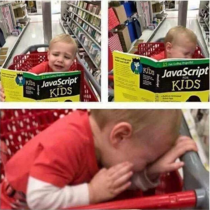 我小时候学JavaScript时的样子