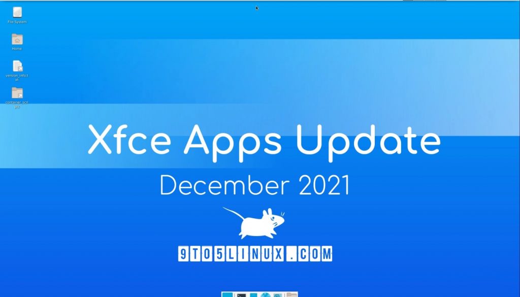Xfce 2021 年 12 月应用程序更新：Xfce 终端、Whisker 菜单等新版本