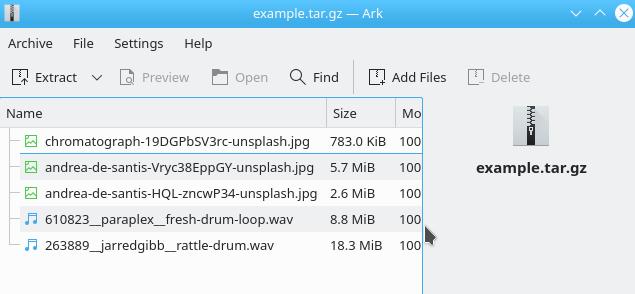 使用 KDE 的 Ark 在 Linux 桌面上归档文件