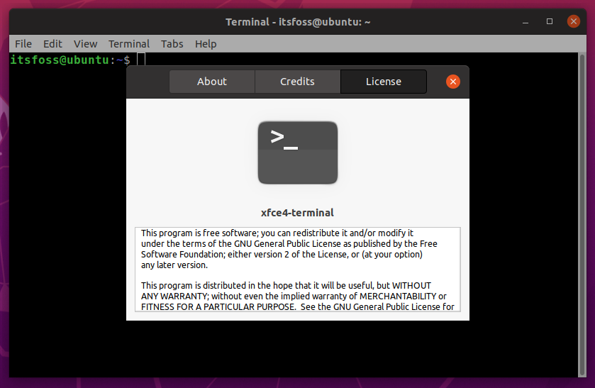 Xfce Terminal 1.0.0:时隔一年后的一次功能丰富的重大升级
