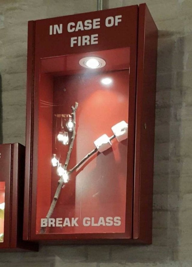 昨天在客户公司看到的安全设施