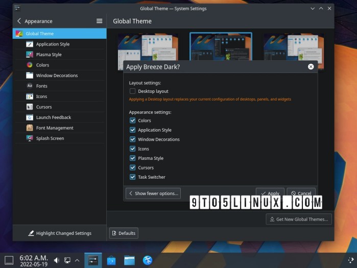 KDE Plasma 5.25 Beta 现已推出，带有浮动面板、新的自定义选项等