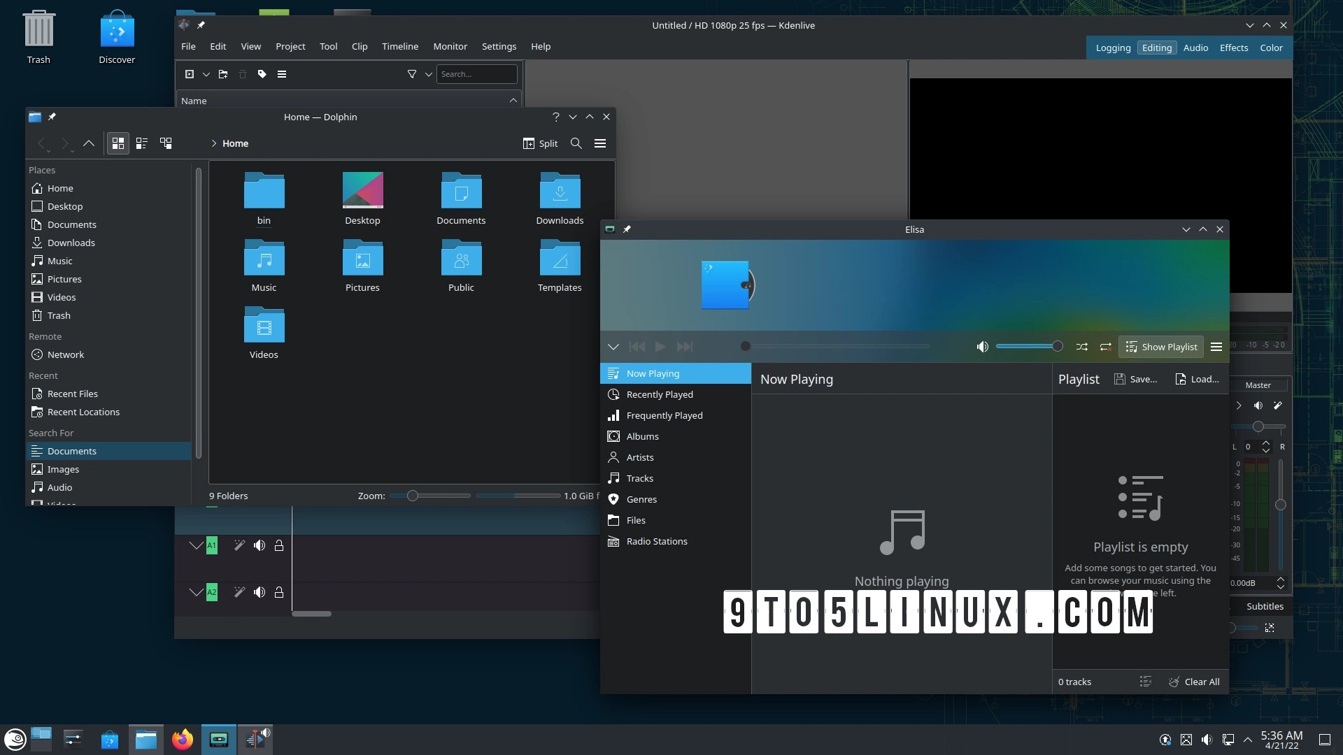 KDE Gear 22.04.1 为您喜爱的 KDE 应用程序添加了 110 多项更改