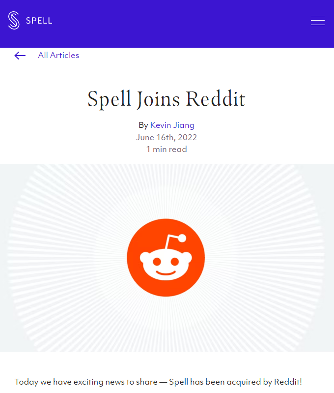 Reddit宣布收购前Facebook工程师创立的Spell机器学习平台