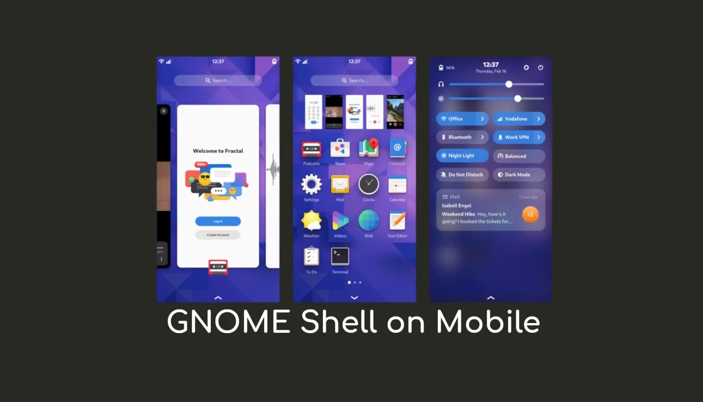 用于移动设备的 GNOME 桌面看起来很有希望,这是可以期待的