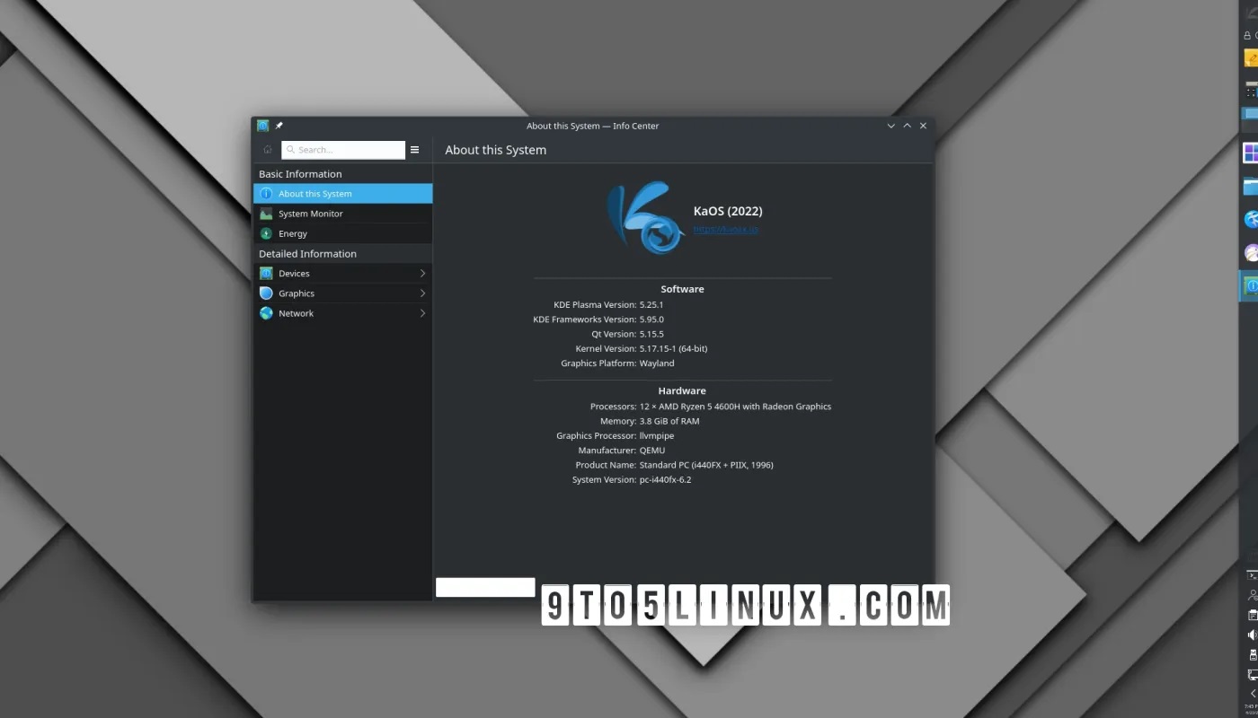 KaOS Linux 2022.06 发布，带有 KDE Plasma 5.25 桌面和 Calamares 3.3 安装程序