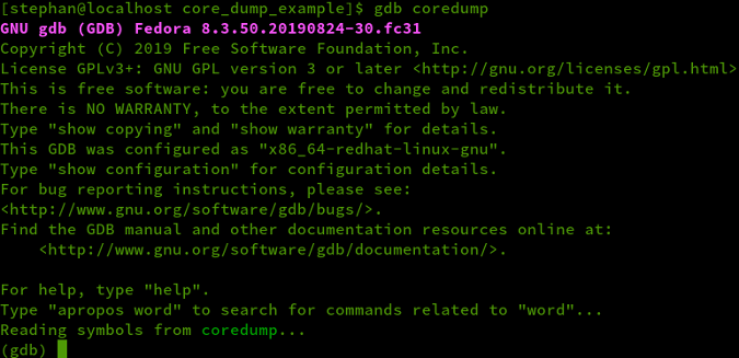 手把手教你使用 GNU 调试器