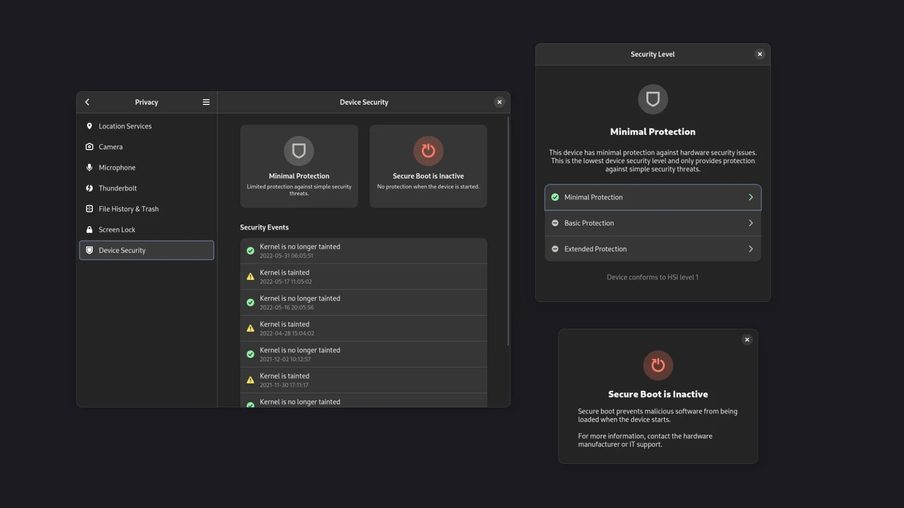 GNOME 43 将支持软件中的 Web 应用程序，新的设备安全信息面板