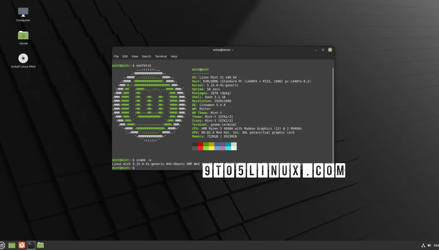 Linux Mint 21 “Vanessa” 现已可供下载，这是新功能