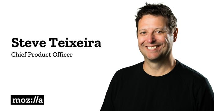 Steve Teixeira加盟Mozilla并就任首席产品官