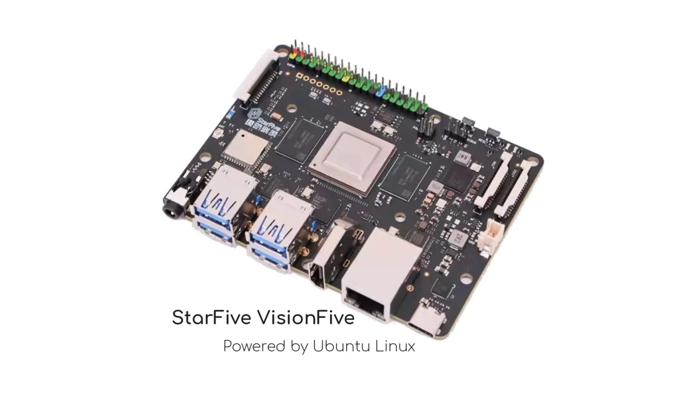 StarFive 的 VisionFive RISC-V 单板计算机现已正式支持 Ubuntu