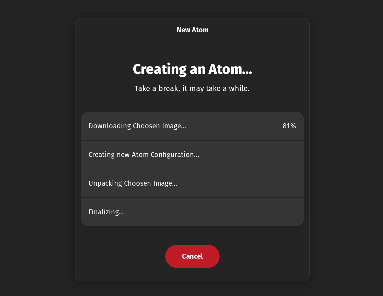 Atoms 是一个可以让你轻松管理 Linux Chroot 环境的 GUI 工具