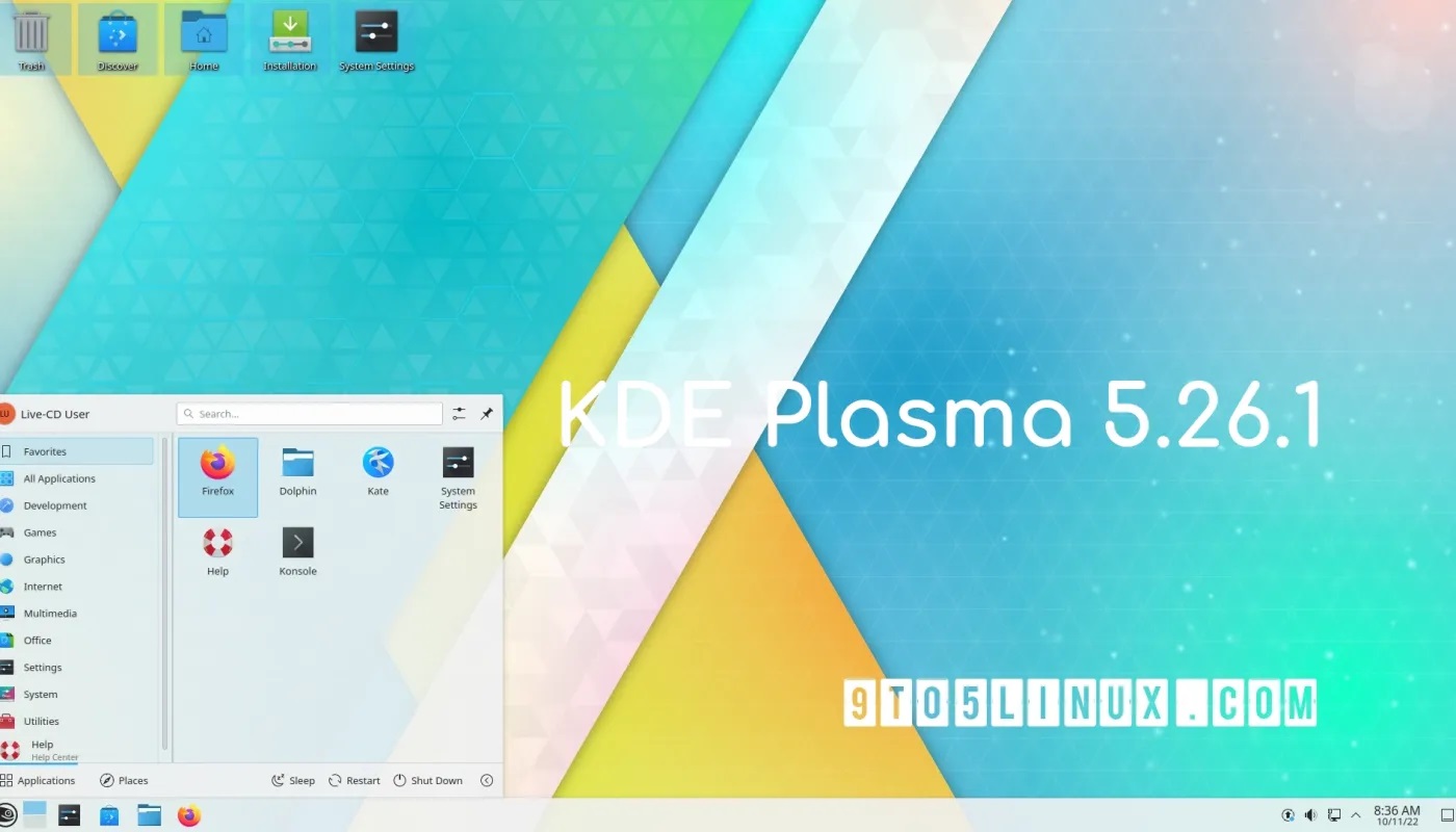 KDE Plasma 5.26.1最终修复了臭名昭著的 "Korners "错误及其他问题
