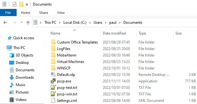 使用 PSCP 将文件和文件夹从 Windows 传输到 Linux