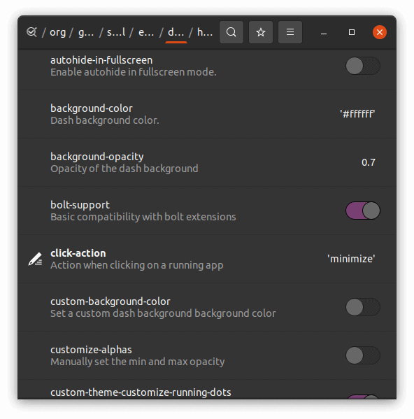在 Ubuntu 中使用和自定义程序坞