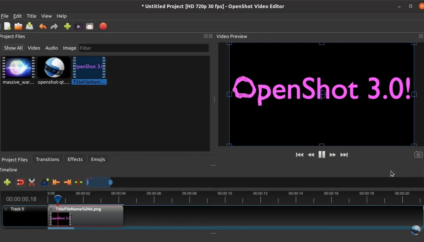 OpenShot 3.0开源视频编辑器发布，改进超过1000项功能