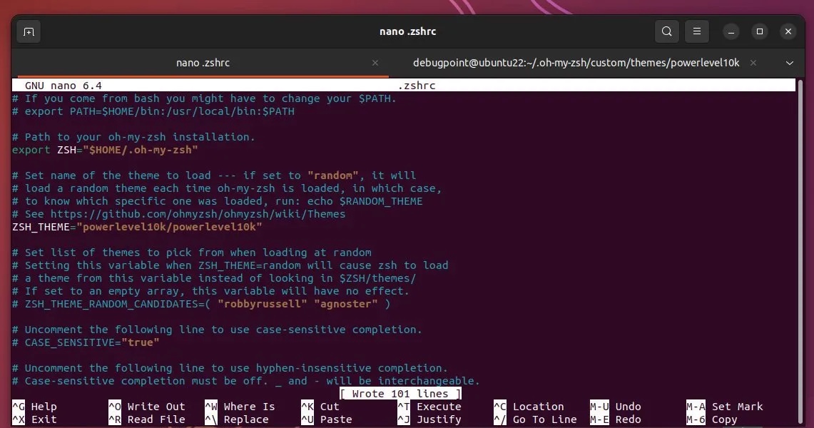 Oh My Zsh 和 Powerlevel10k:天作之合