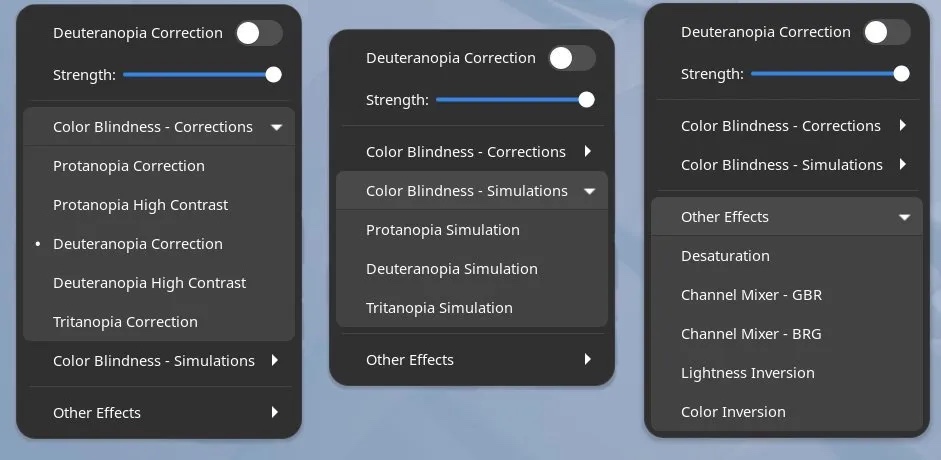 Colorblind Filters：帮助色盲用户的 GNOME 扩展