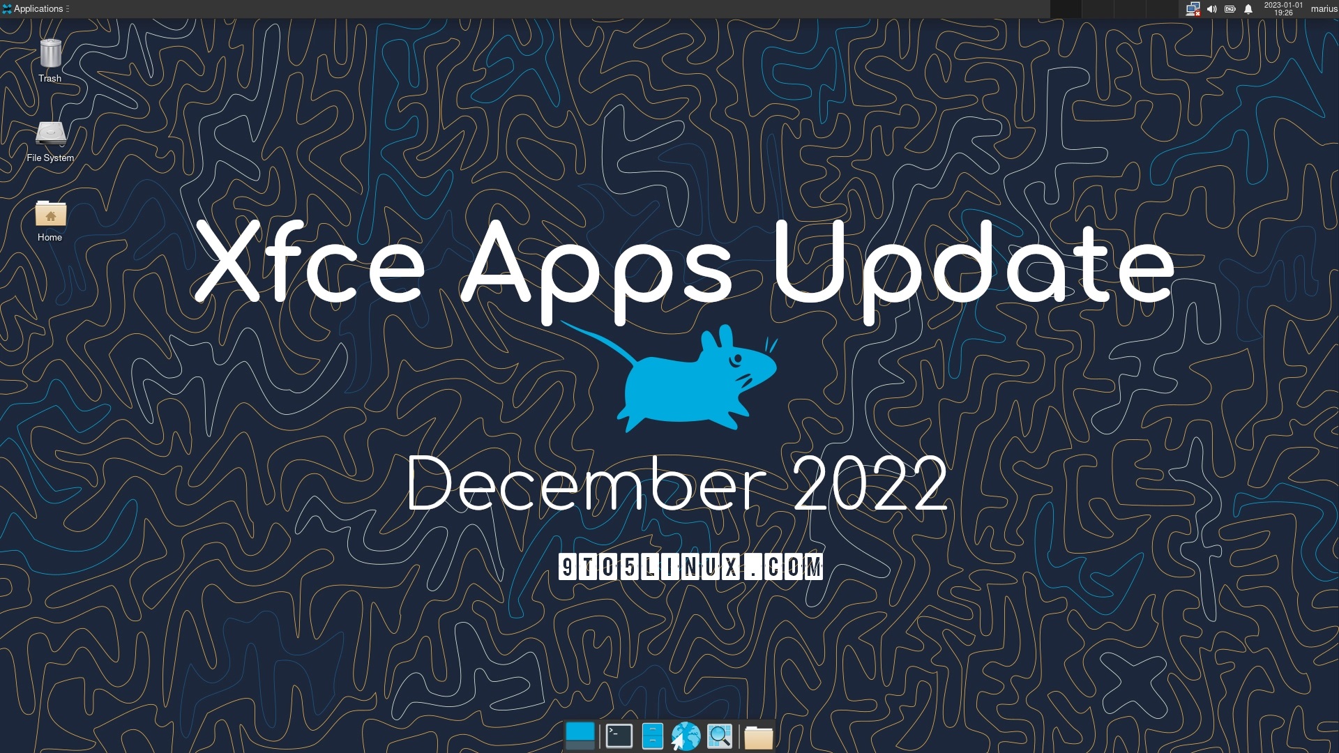 Xfce 2022年12月的应用程序更新：Ristretto、Thunar、Screenshooter等的新发布