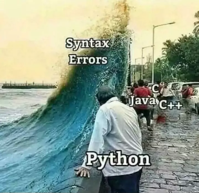 Python用户笑看其他用户