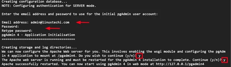 如何在 RHEL 9 上分步安装 PgAdmin4