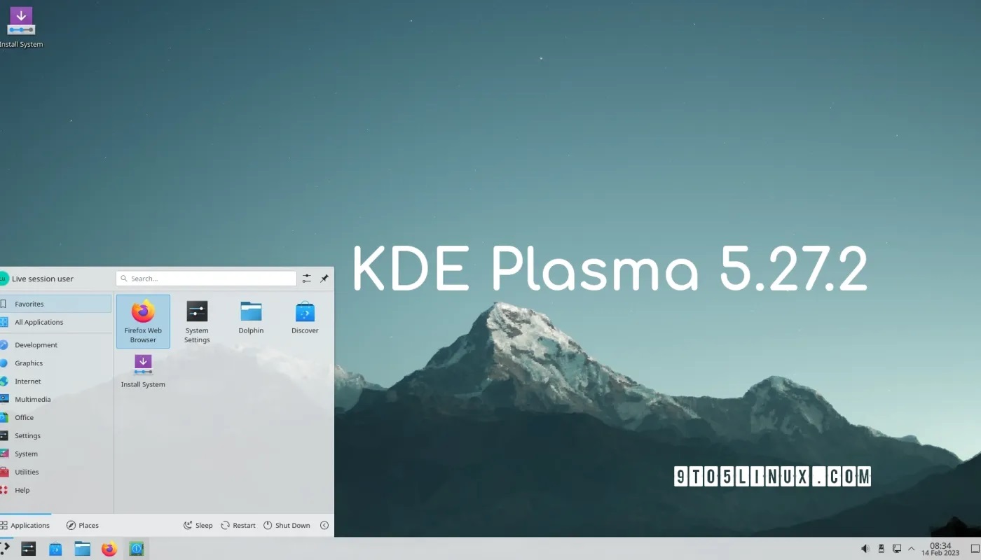 KDE Plasma 5.27.2发布，大量改进Plasma Wayland的功能