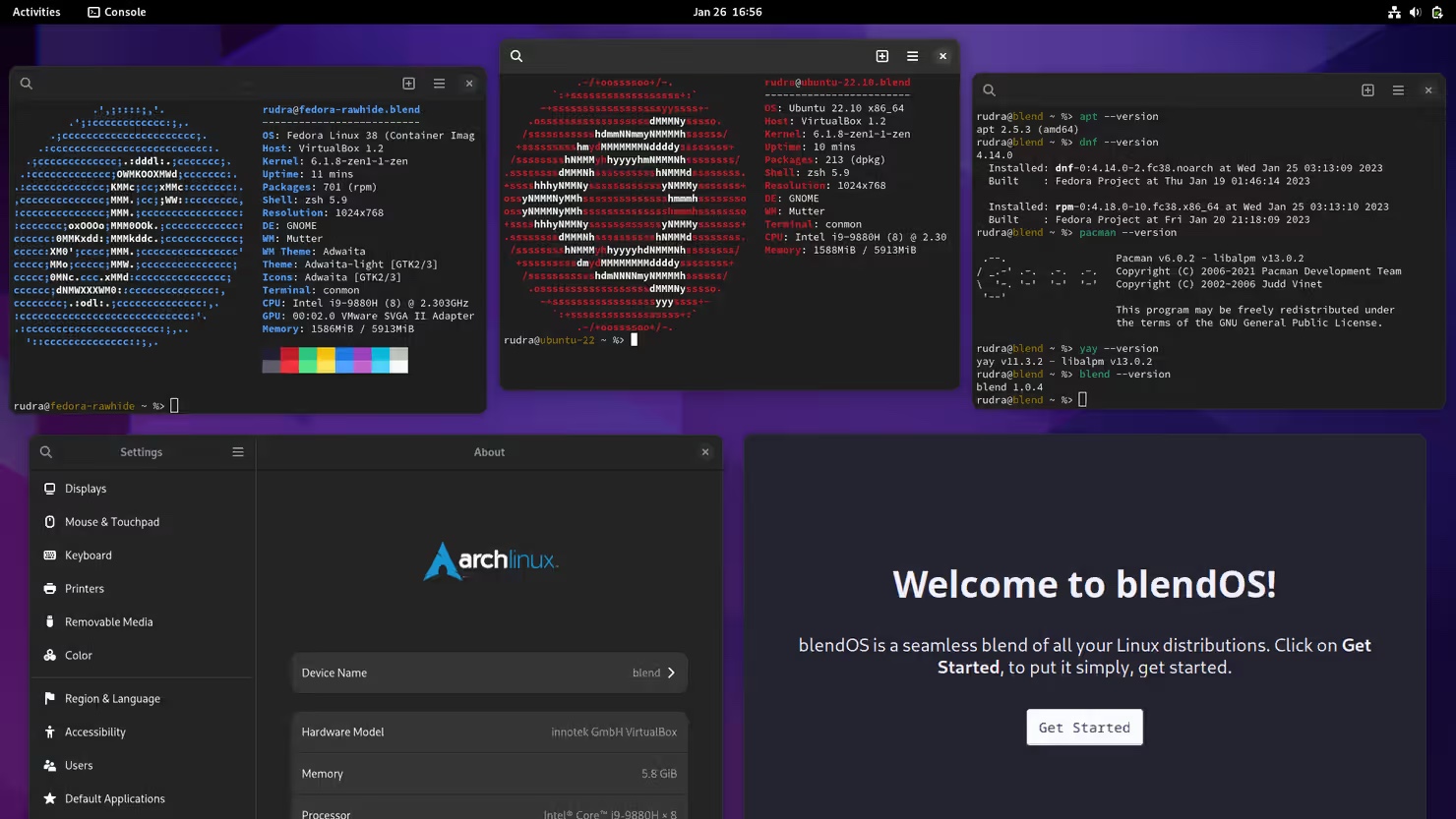 blendOS 的目标:取代所有的 Linux 发行版