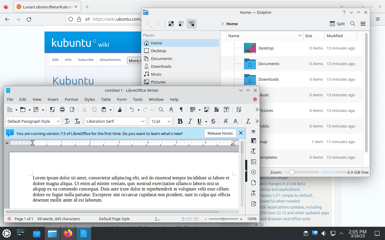Kubuntu 23.04 来了！