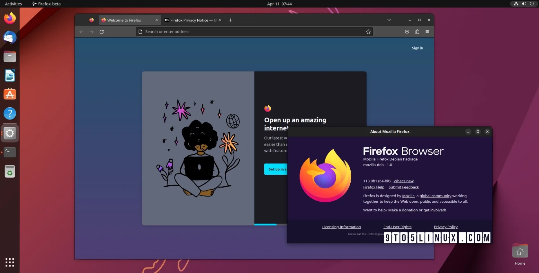 火狐113承诺支持动画AV1图片、Debian软件包等