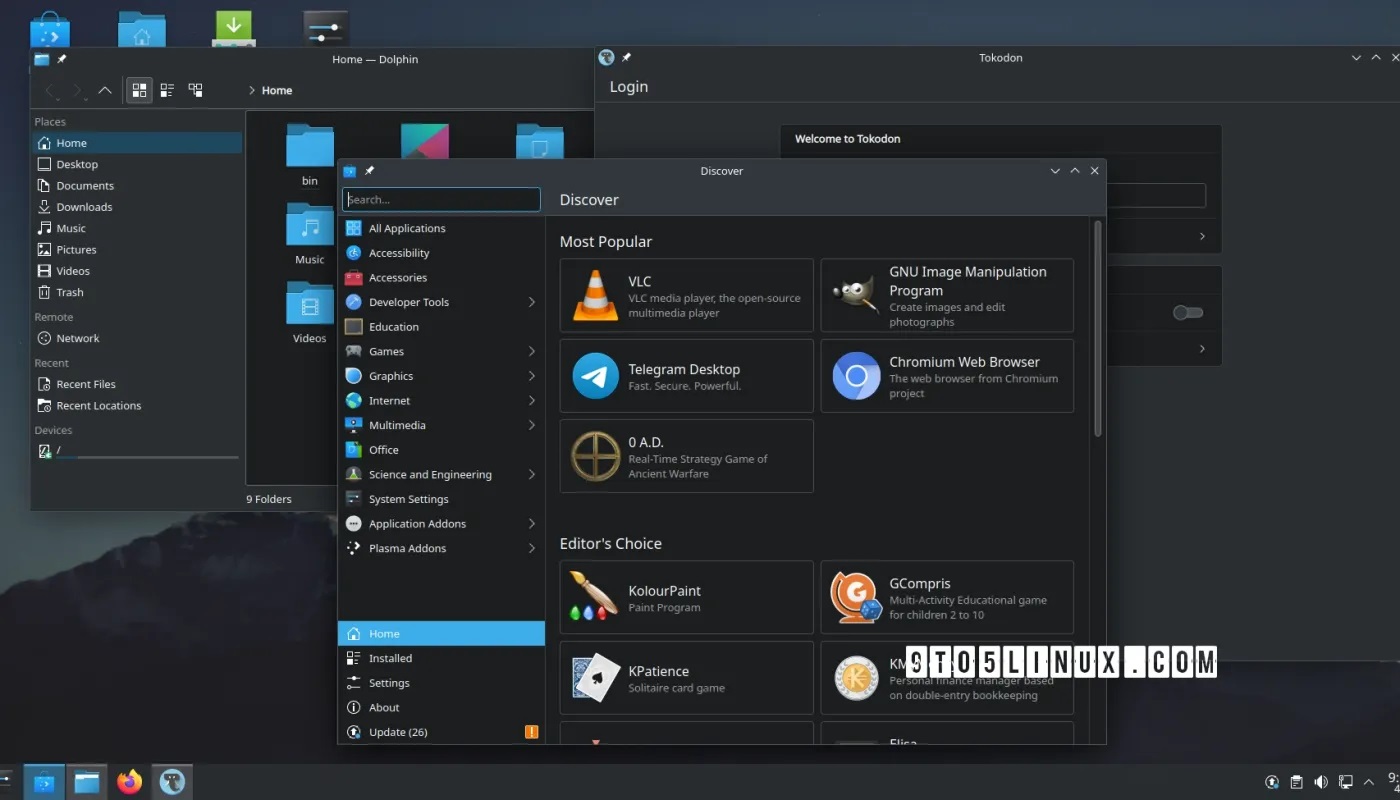 KDE Gear 23.04开源软件套件正式发布，以下是新内容