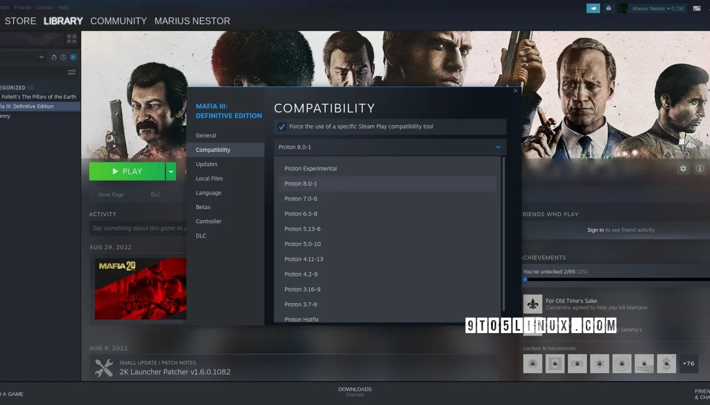 Valve 发布质子8.0作为Linux游戏迄今为止最大的更新