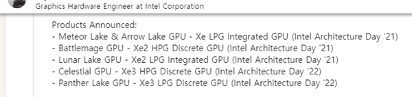 Intel独立显卡不放弃！4nm二代3nm三代 还有5nm什么鬼？