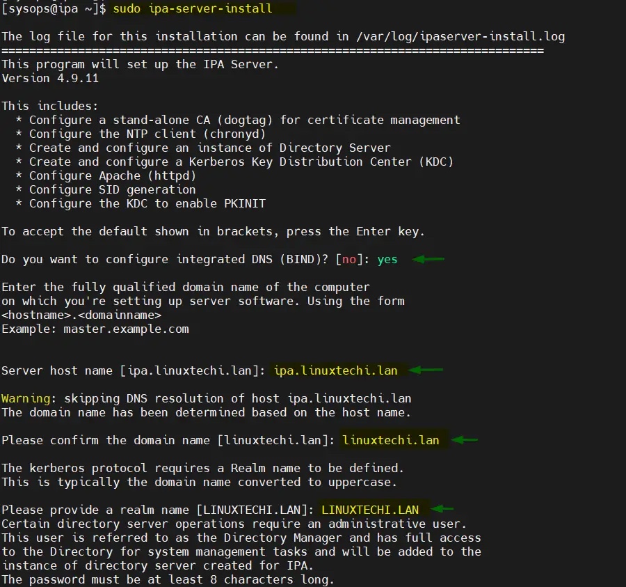 如何在 RHEL 8 上安装 FreeIPA 服务器