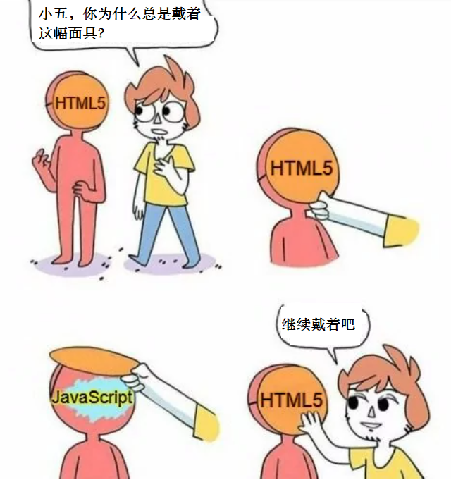 HTML5的面具