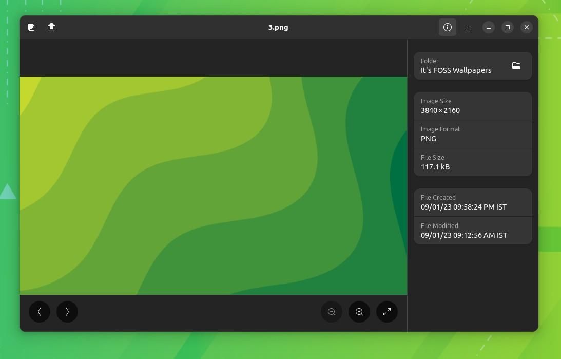 GNOME 的新图像查看器应用 Loupe