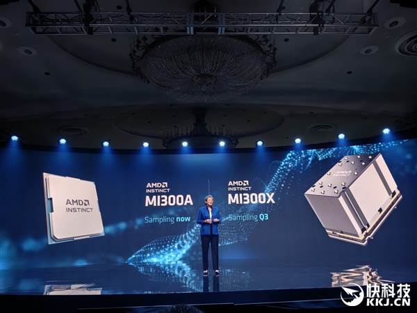 NVIDIA真正死敌!AMD宣布MI300X GPU加速器:1530亿晶体怪兽管
