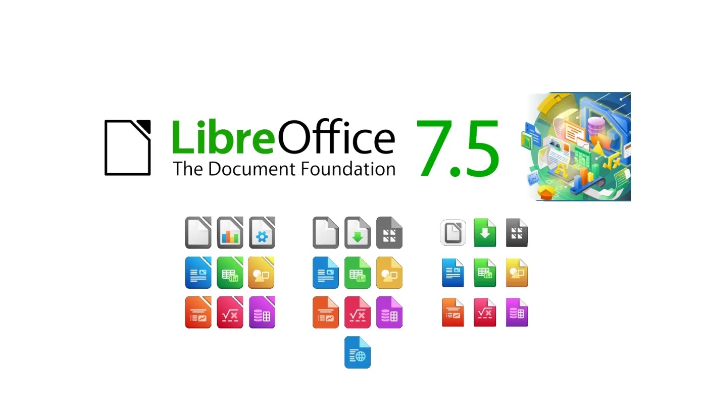 LibreOffice 7.5.8 是该系列的最后一个更新,请立即升级到 LibreOffice 7.6