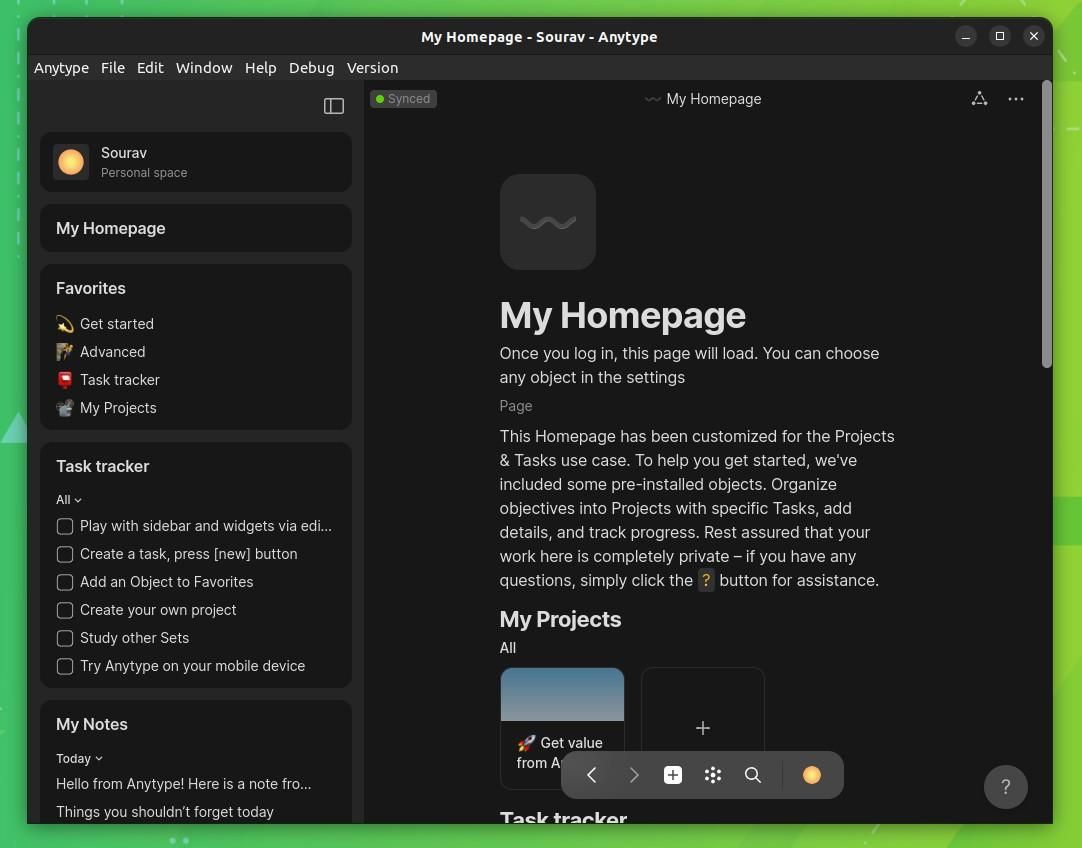 Anytype：一款用于工作和生产力的一体化安全开源应用