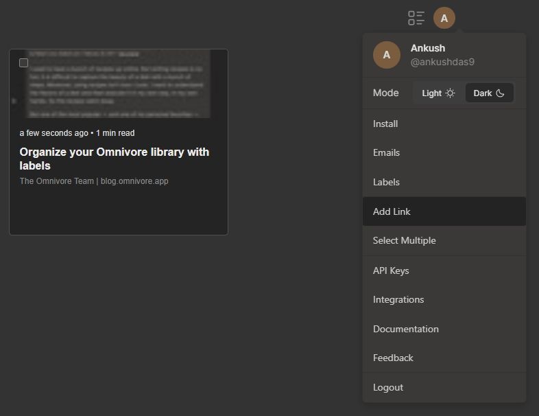 Omnivore：一个类似 Pocket 的开源稍后阅读应用