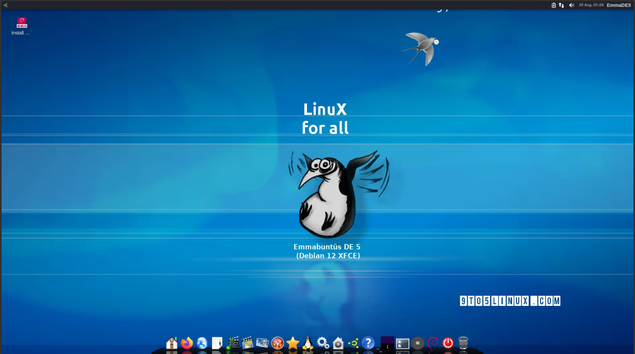 基于 Debian GNU/Linux 12.1 的 Emmabuntüs Debian Edition 5 正式发布