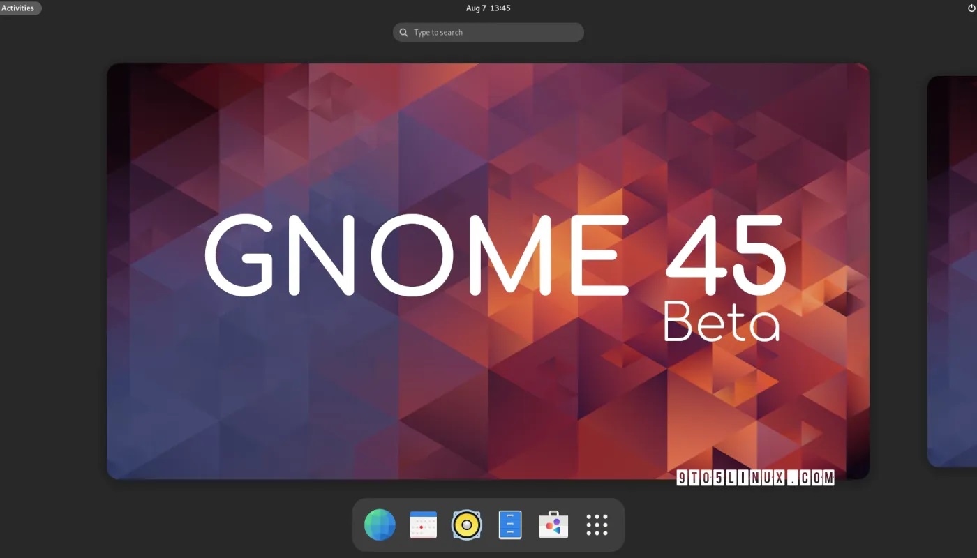 GNOME 45 Beta 发布，新功能如下