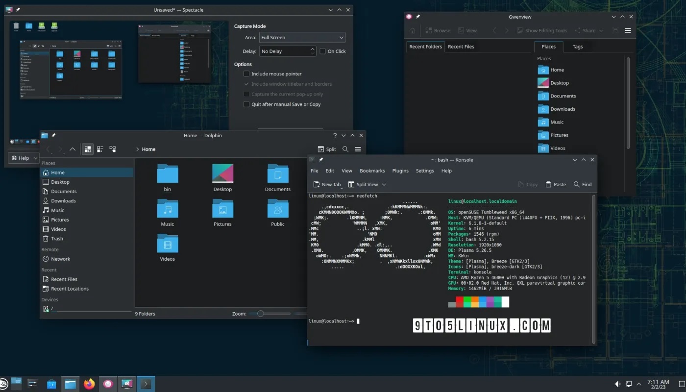 KDE Gear 23.08.1 改进了 Dolphin、Gwenview、Kdenlive 和其他 KDE 应用程序