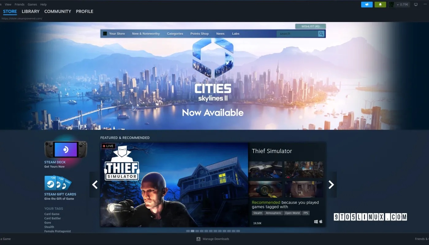 最新的Stream客户端更新在 Linux 上的 SteamVR 测试版中启用了新的 VR 游戏手柄用户界面