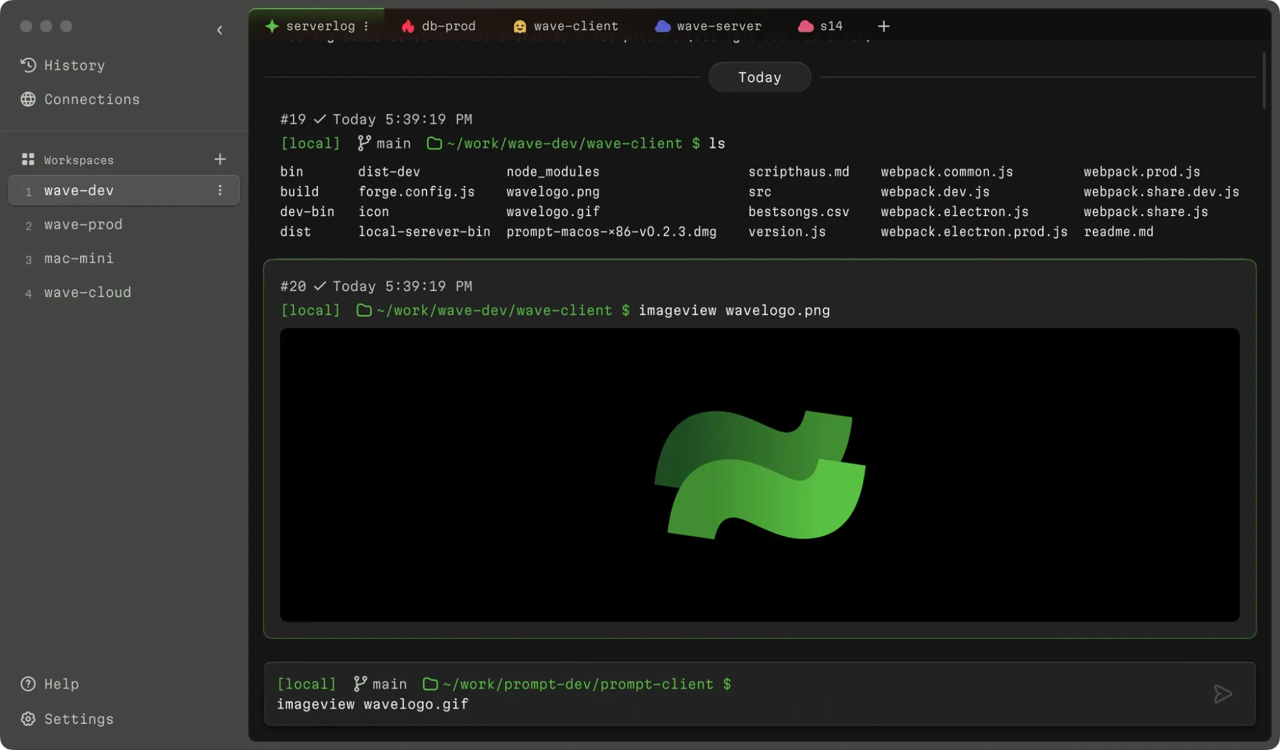 Wave:即使你讨厌命令行,也会喜欢的现代新 Linux 终端