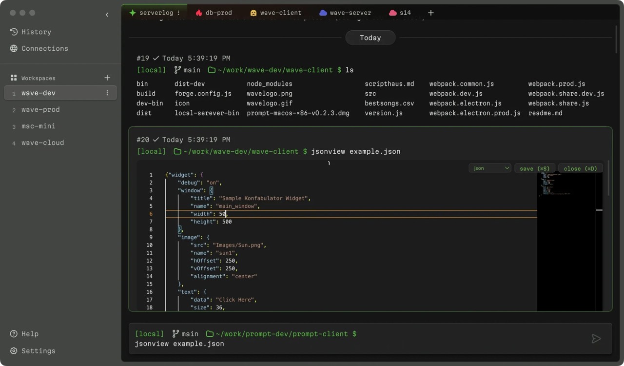 Wave:即使你讨厌命令行,也会喜欢的现代新 Linux 终端