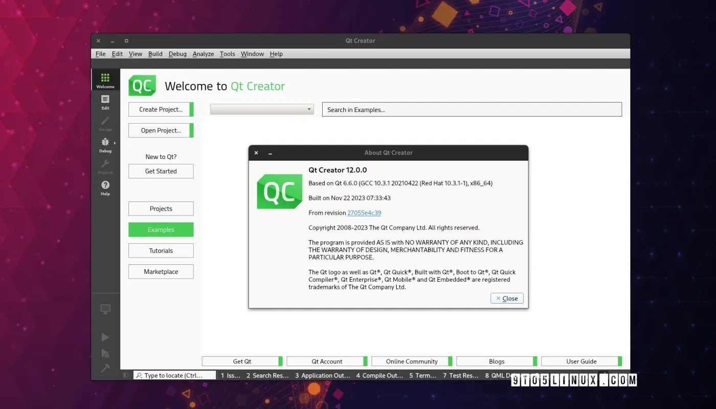 Qt Creator 12 发布，带屏幕录制和编译器资源管理器插件